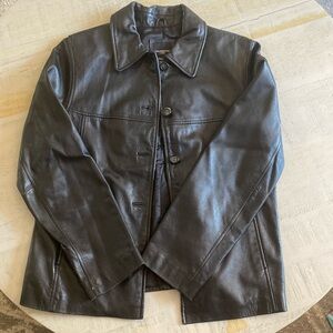 Colebrook Co Women’s Leather Jacket worn once